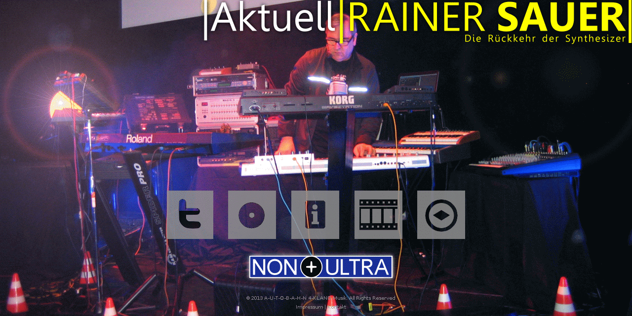 NON+ULTRA - RAINER SAUER Aktuelle Informationen