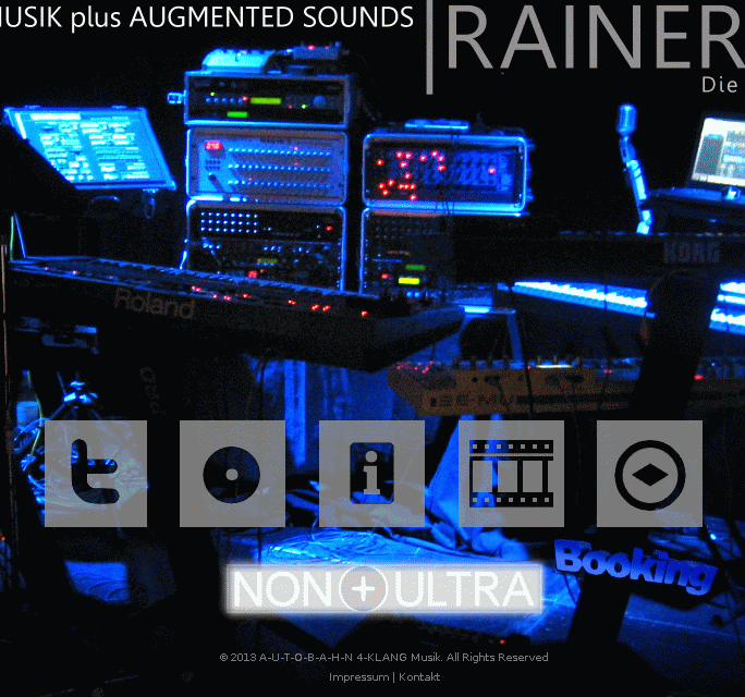 Rainer Sauer NON+ULTRA Live